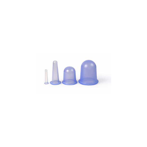 Cupping Glass Set Face, 4 Parts, Silicon